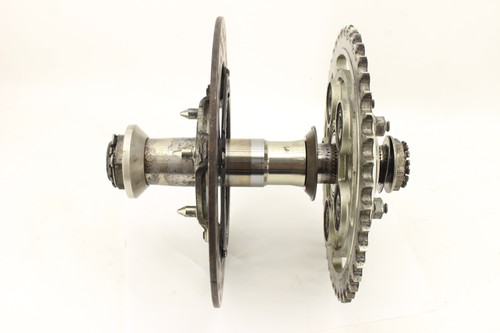 2013 DUCATI HYPERSTRADA OEM REAR AXLE BRAKE DISC SPROCKET NUT HUB - Picture 4 of 11