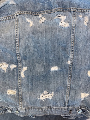 Rag’n’Bone ladies brand new extra small distressed denim Vest XS - Picture 11 of 11