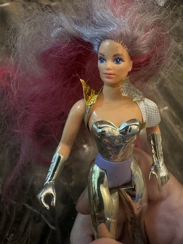 She Ra 1984 Mattel Entrapta Princess of Power MOTU Doll Action Figure 80s Toy - Picture 4 of 10