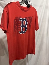 MLB Genuine Merchandise Boston Red Sox Officially Licensed Red Shirt M