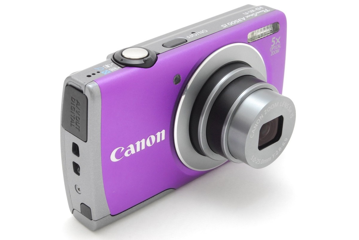 MINT) Canon PowerShot A3500 IS Purple 16.0MP 5x Digital Camera