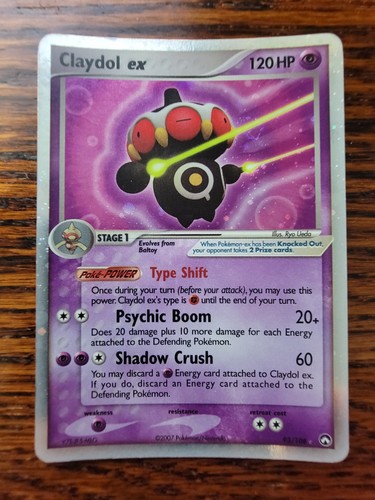 MP Claydol ex 93/108 Power Keepers Holo - Picture 1 of 5