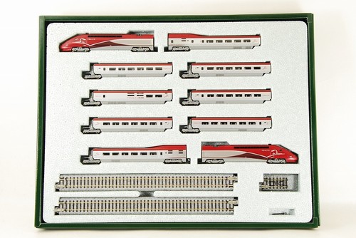 KATO N-Scale K10918 Thalys PBKA 10-tlg. / 10 car Set with Display UNITRACK RARE - Picture 10 of 21
