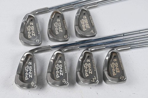 Ping Zing 2 Irons / 5-PW+SW / Black Dot / Stiff Flex Ping JZ Shafts - Picture 2 of 7