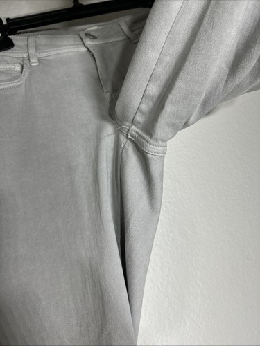 J. Jill Gray Wash Stretch Denim Authentic Fit Slim Ankle Jeans Women's Size 8P - Picture 5 of 8
