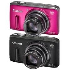 Canon PowerShot SX240 HS Digital Camera Face Detection 12.1 MP 4x Digital Zoom