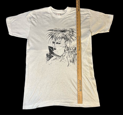 Vintage T-shirt Kurt Kohl 80s short sleeve white alien size XL unisex Detroit - Photo 2/6
