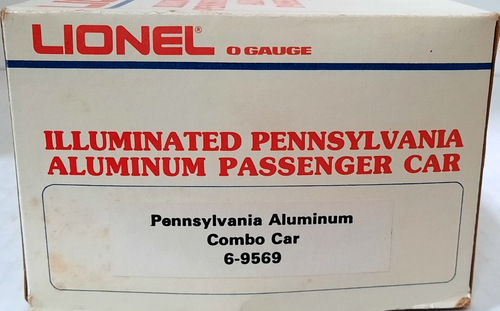 LIONEL ~ O GA ~ PENNSYLVANIA RR ~ ALUMINUM COMBO CAR ~# 6-9569 - Picture 10 of 10