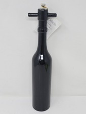Chef Specialties Wine Bottle Pepper Mill #16006, 14.5" Made in USA - OPEN BOX