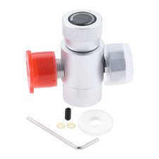 CO2 Cylinder Adapter Set Fit For Self-Made Beer Barrel Regulator TR21.4 to W21.8
