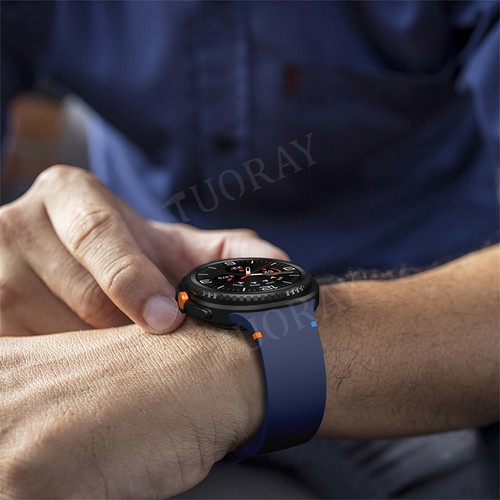 Correa deportiva para reloj Samsung Galaxy 8/8 clásico 40/44/46 mm correa de muñeca de silicona - Imagen 117 de 408