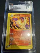 CGC 10 GEM MINT Rapidash 2002 Black Star Promo 51 Pokemon TCG POKEMON CENTER NY