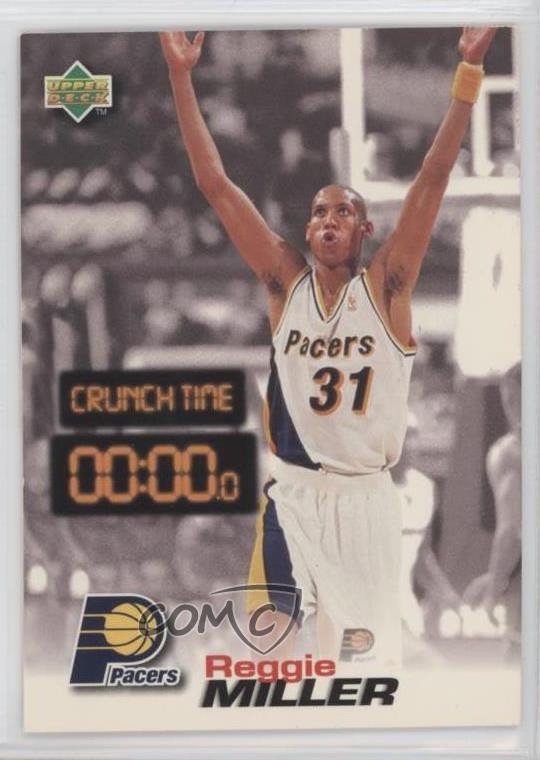 1997-98 Upper Deck Nestle Slam Dunk Crunch Time Reggie Miller #CT29 HOF