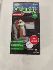 NEW Gemmy Airblown Inflatable Reindeer Car Buddy 3 Ft LED Light Christmas
