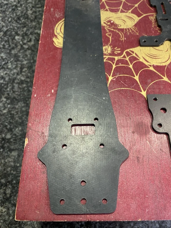 Vintage HPI Cup Racer Main Chassis # 87169 / Upper Deck !! - Image 2 of 4