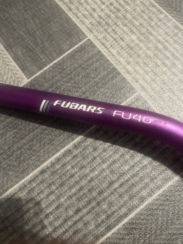 Chromag Fubars FU40 720mm 31.8 mtb handlebars in purple - Picture 3 of 9