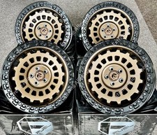17" Black Bronze Zephyr Alloy Wheels Fits Subaru Baja Forester Legacy Outback