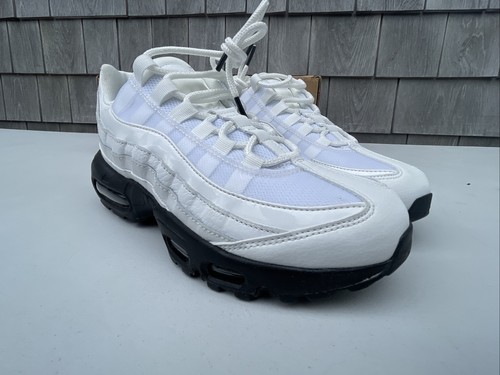 Nike Air Max 95 SE Summit White/Black Sneakers Shoes AQ4138-102 Women's Size 8 - Picture 8 of 11