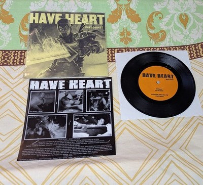 Have Heart What Counts 7''  Sink With Cali 1/125 Mortal Kombat Scorpion Cover