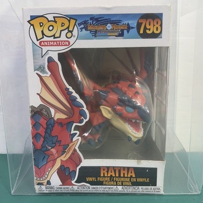Funko Pop Ratha #798 Monster Hunter Anime Collectible Vinyl Figure RARE RETIRED