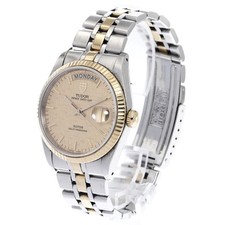 TUDOR 76213 Prince Dateday Men's Wristwatches Automatic Stainless steel YG