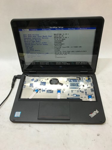 Lenovo ThinkPad Yoga 11e 4th Gen Intel Core i3 NO RAM NO HDD/OS For Parts!! - DW - Picture 3 of 8