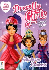 Dress-Up Girls Paper Dolls - Blossom Princess - Children Books