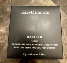 bareMinerals BAREPRO 16-HR Skin-Perfecting Powder Foundation - 0.28oz NEW SEALED