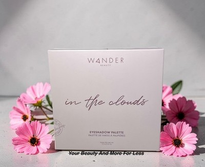 Wander Beauty In the Clouds Eyeshadow Palette ~9 Shades Matte Shimmer Sealed Box