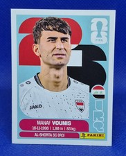 2026 Panini FIFA World Cup Sticker Manaf Younis #IRQ 8 - Iraq