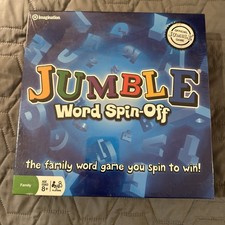 Imagination Jumble Word Spin Off Kids Family Board Game Spin Spelling Puzzle NEW