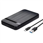 USB-C 3.1 Enclsoure 2.5 Inch SATA Hard Drive External Case SSD USB Type C Box T