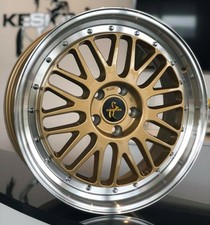 19 Zoll Keskin KT22 Le Mans Retro Gold Alufelgen für Peugeot 4007 V*****, V