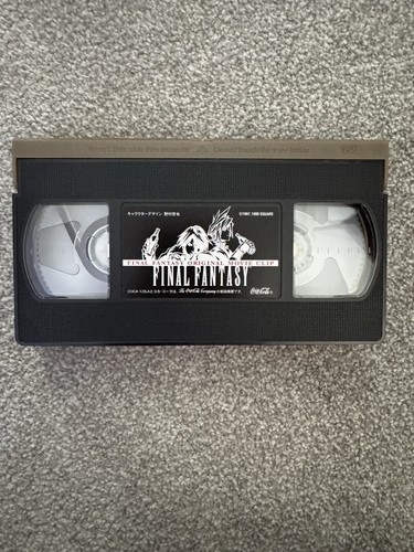 Final Fantasy Original Movie Clip Coca Cola Promo VHS Game Japanese NTSC 1999 - Picture 6 of 7