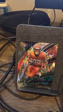 2025 Panini Select - Andrei Iosivas ( Bengals ) Black & Red Shock Prizm #257