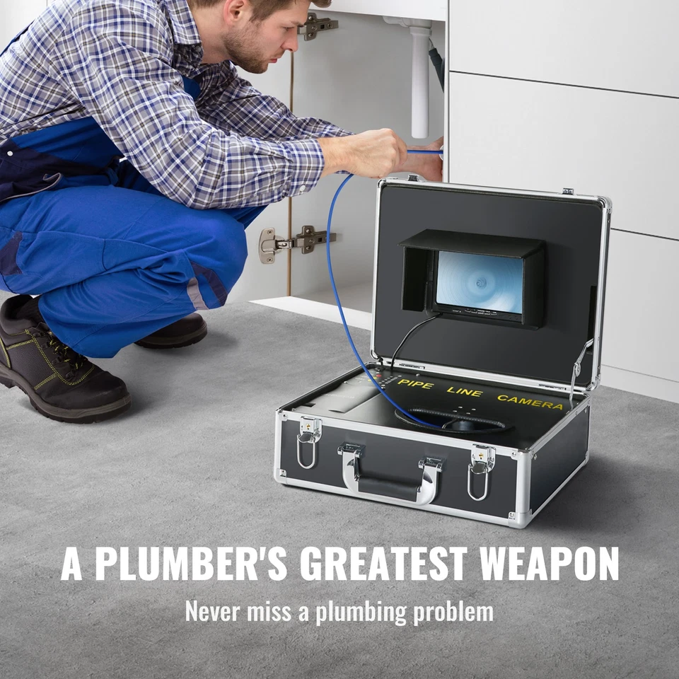 Profi 7" 30m Rohrkamera Kanalkamera Inspektionskamera Endoskop 1000TVL - Bild 2 von 4