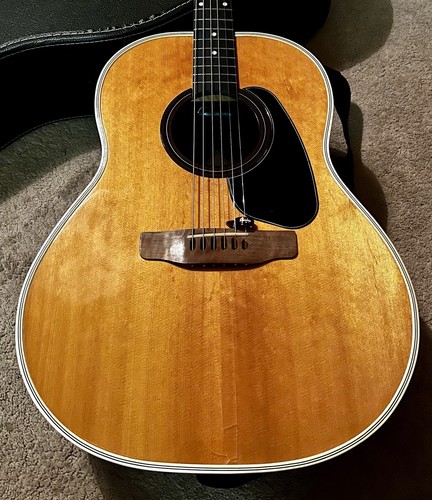 1970s Applause by Ovation Kaman Music Product Acoustic Guitar AE14 w/ Case - Picture 2 of 10