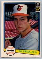 1982 Donruss Cal Ripken, Jr. #405 - Baltimore Orioles