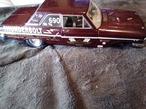 Precision Collection 100 1964 Brown Ford Fairlane Thunderbolt Needs Two F. Tires