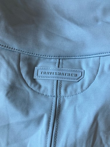 Travis Mathew Women's Moveknit Zip Dress Size Small Blue Golf Sports EUC - Picture 6 of 8