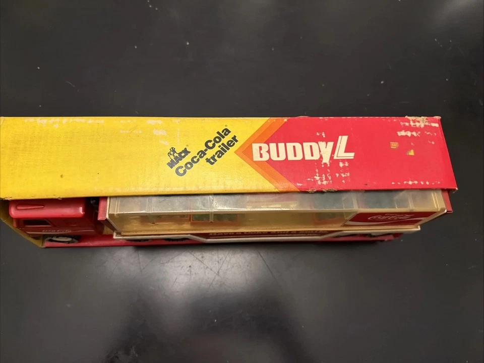 Semirremolque Buddy L Coca Cola vintage con remolque Foto 2 de 4