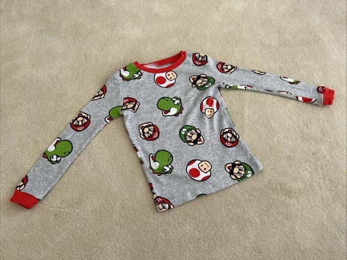 Nintendo Super Mario Bros Cotton Pajama - Picture 2 of 10