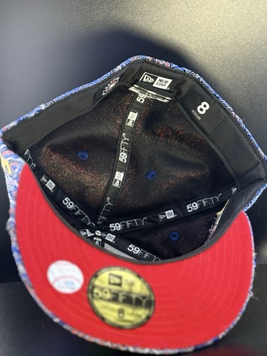 Atlanta Braves Silk Road 59FIFTY Hat Russet Sunset 2000 ASG Size 8 Rare 🔥 - Picture 3 of 7