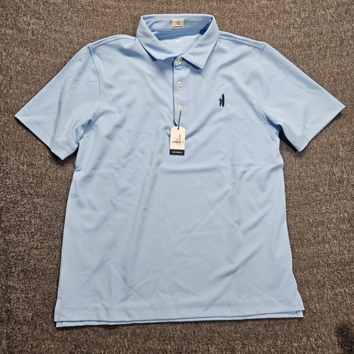 Neu mit Etikett Johnnie-O Fairway Performance Mesh Golfblau Golf Polo/Jugend 14 - Bild 2 von 10