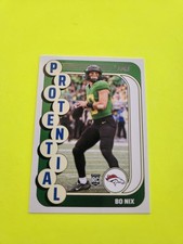 BO NIX 2024 PANINI  SCORE RC  #11 PROTENTIAL  DENVER QB