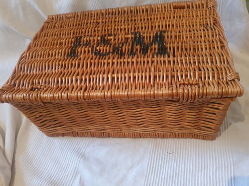 Cesta de almacenamiento de mimbre Fortnum & Mason - Imagen 2 de 5