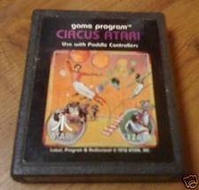 Atari 2600 Game: CIRCUS ATARI - Vintage (1978) CX2630 - Tested Good Condition