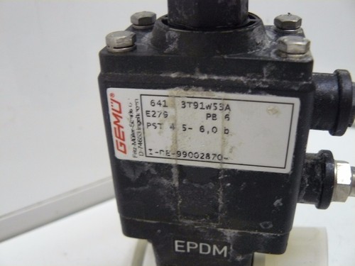 GEMU 641 3T91W53A SOLENOID VALVE PB 6.0 BAR PST 4.5-6.0 BAR - Picture 2 of 4