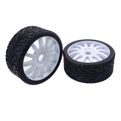 2 PIEZAS neumáticos de goma para automóvil de radiocontrol para automóvil de carretera Redcat HSP HPI Hobao 1/8 - Imagen 3 de 15
