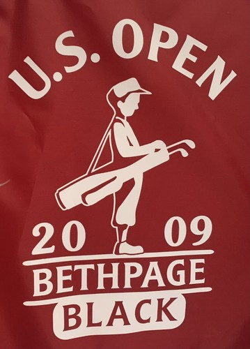 Lucas Glover signed 2009 US Open Flag bethpage black golf pga beckett bas coa - Picture 11 of 12